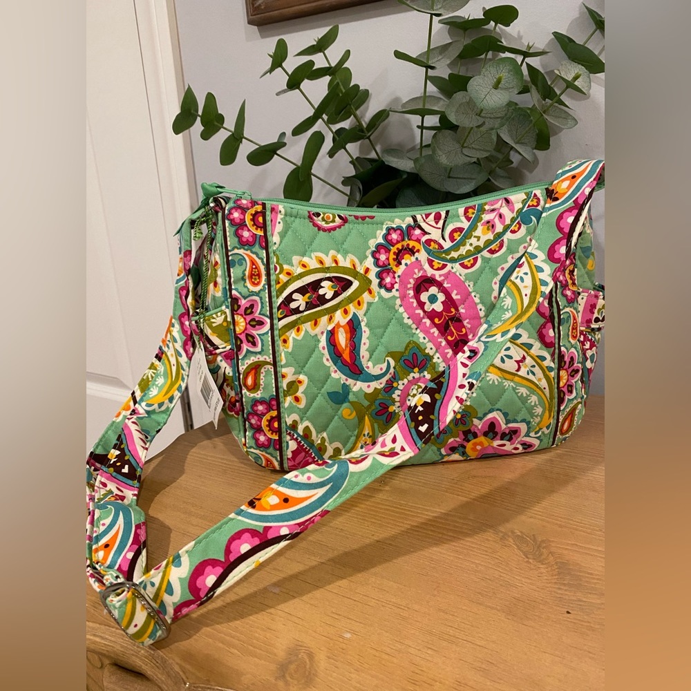 Vera Bradley “On-The-Go” bag in Tutti Frutti pattern; NWT